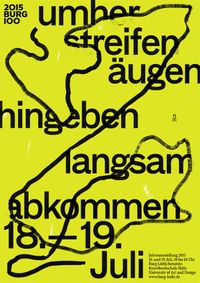 Annual exhibition at the art college Burg Giebichenstein